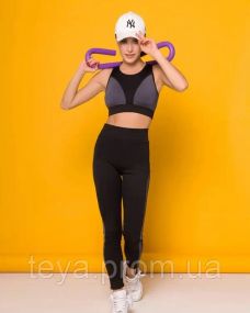 Спортивный костюм для женщин цвет черный FI_002119
