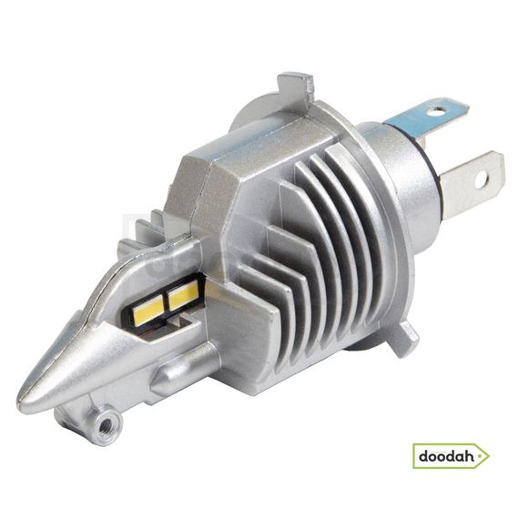 Авто Мото світлодіодна лампа (Led) для Фари H4 / 40W / 6-36V / 8000LM / 6000K / IP 67 - KAFOLEE 9003 1X