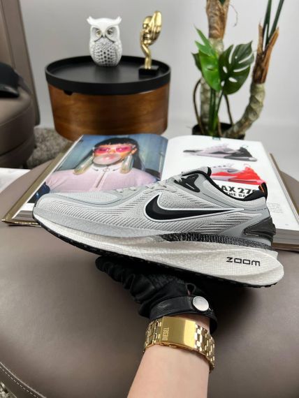 Кросівки Air Zoom Pegasus Grey Black весна / літо / осінь A4018 45 28,5-29 см | Зображення 4