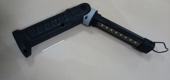 Світлодіодний акумуляторний ліхтар магнітний ручний гаражний 8+1 LED PROTESTER SMD-LED | Зображення 4