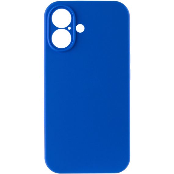 Чохол Silk Full Camera Protective (AA) NO LOGO для Apple iPhone 16 Plus (6.7") Синій / Capri Blue | Зображення 1