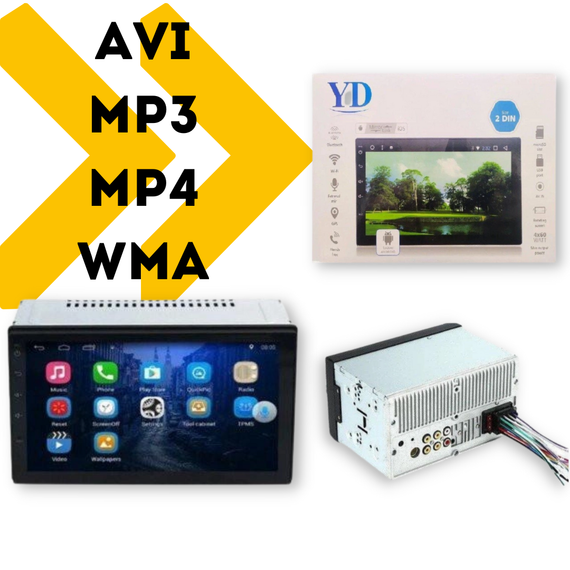 Автомагнитола XPRO 2Din универсальная Android 7'' 3G USB Bluetooth(MER-12867_4415) | Зображення 1