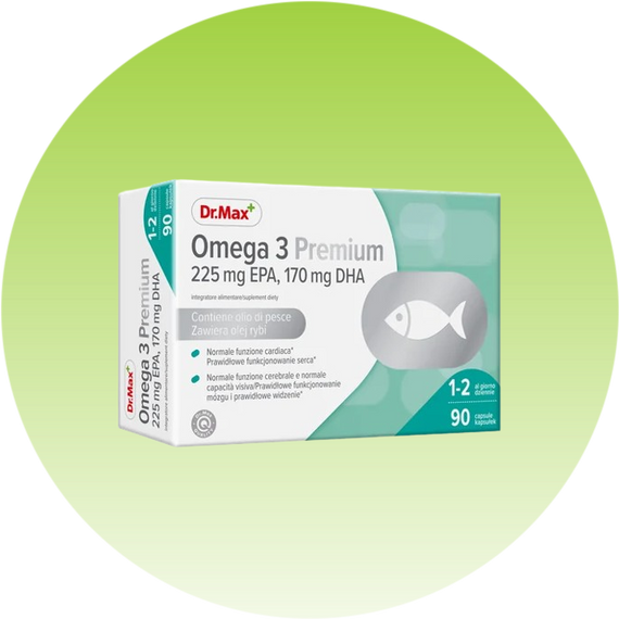 Omega 3 / Омега 3 Преміум Dr. Max 90 капсул