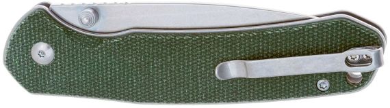 Ніж CJRB Large Pyrite Micarta OD Green | Зображення 2