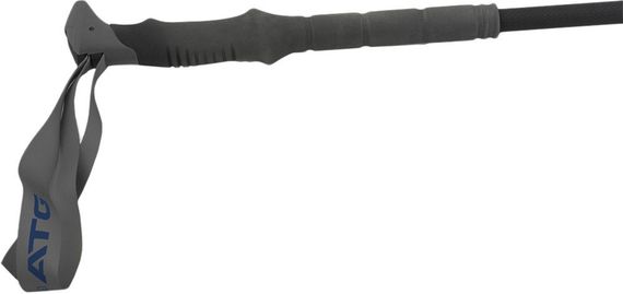 Треккинговые палки Pinguin Carbon FL Foam 2021. 64-135см Carbon/Blue | Зображення 4