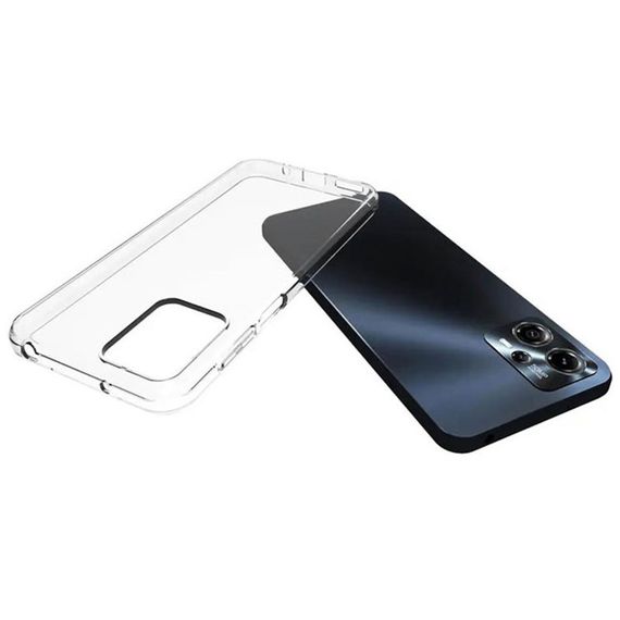 TPU чехол Epic Transparent 1,5mm для Motorola Moto G23 Бесцветный (прозрачный) | Зображення 3