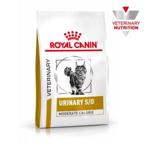 Корм Royal Canin Urinary S/O Feline Moderate Calorie сухой для котов с заболеваниями мочевыводящих путей 400 гр