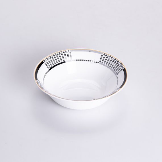 Столовий сервіз з порцеляни Geometry на 6 осіб 32 предмети HP-HK-6 | Зображення 4