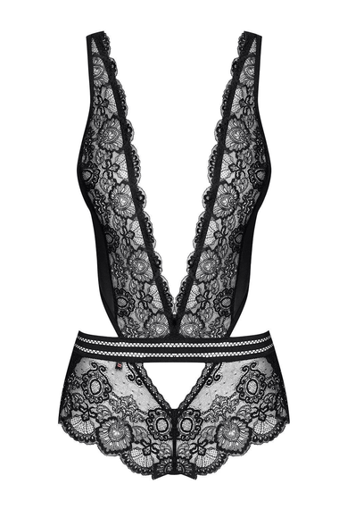 Боді Obsessive 853-TED Чорний S/M | Зображення 2