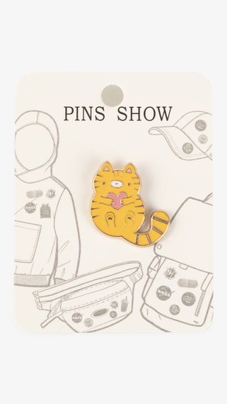 Значок Кіт 0928102521-3 Різнокольоровий shop (2000999540004)