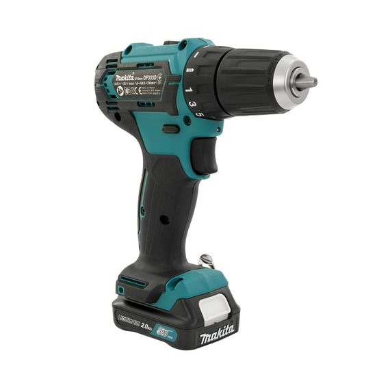 Шуруповерт аккумуляторный Makita DF333D BEO2 (30 Нм, 0.8-10 мм, CXT) | Зображення 5