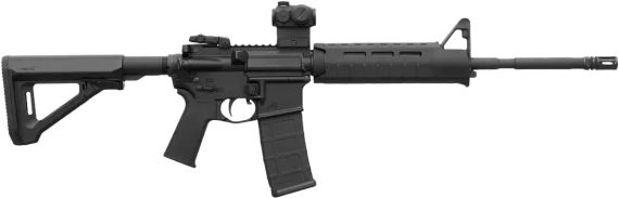 Приклад Magpul MOE® RL™ Carbine Stock - Mil-Spec для AR15. Black | Зображення 3