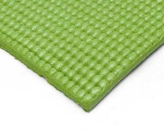 Килимок для йоги та фітнесу Power System PS-4014 PVC Fitness-Yoga Mat Green (173x61x0.6) | Зображення 2