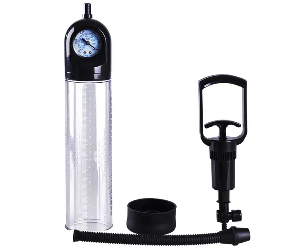 Вакуумна помпа з манометром CANWIN Penis Pump Men Powerup — P928 Sex Aura | Зображення 2