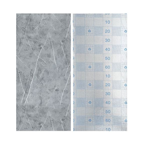 Шпалери на самоклейці 2800х500х1,5мм Сірий мармур (D) SW-00001414 | Зображення 2