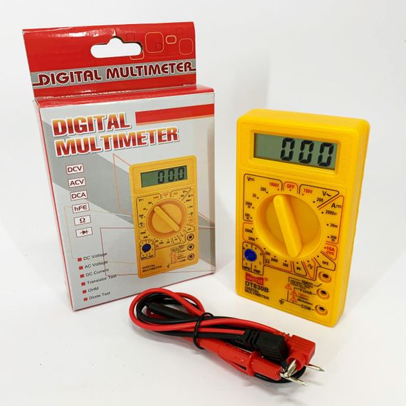 Мультиметр HAOYUE DT830B yellow | Зображення 2