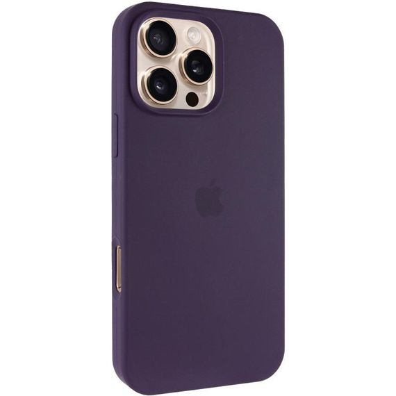 Чохол Silicone Case Full Protective (AA) для Apple iPhone 16 Pro Max (6.9") Фіолетовий / Elderberry