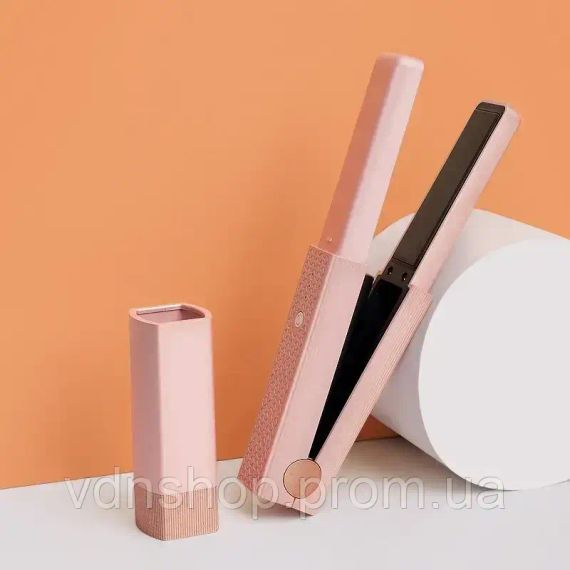 Акумуляторна плойка-праска для випрямлення волосся Cordless hair LSM-637 портативний | Зображення 3