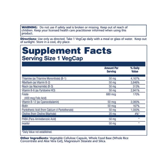 Vitamin B-Complex 50 50mg - 100 vcaps | Зображення 1
