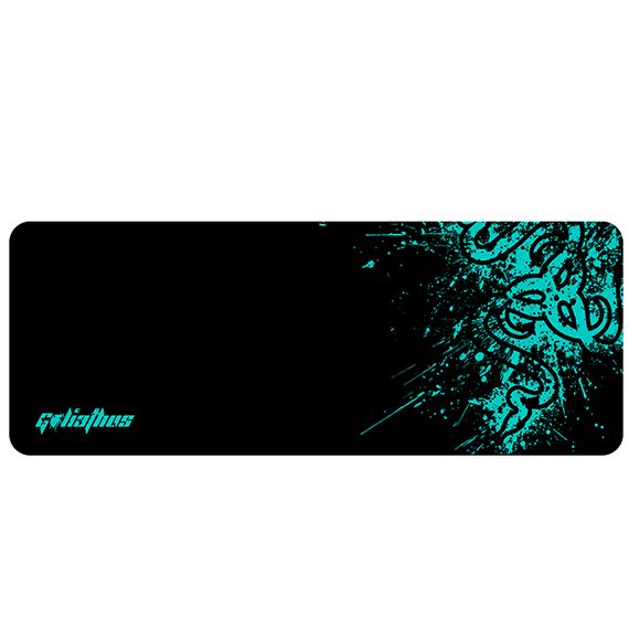 Килимок 300*700 тканинний RAZER GALIAFHUS з боковою прошивкою, товщина 3 мм, колір Black/Turquoise, OEM