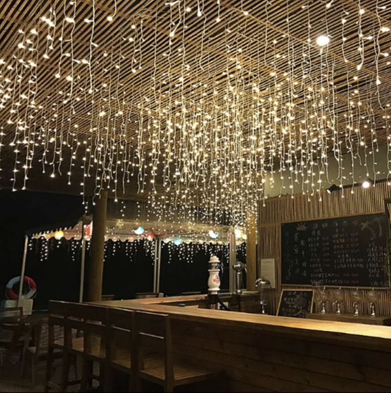 Гірлянда Xmas LED 120 Синя бахрома XPRO 5М (47670-3937_675) | Зображення 6