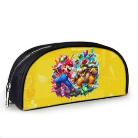 Пенал школьный с принтом Супер Марио 23х10х8 см с принтом для мальчика (3808)