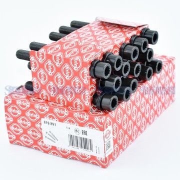 Комплект болтов ГБЦ VW LT 2.4 i/D/TD 78-, Elring, 819.891,
