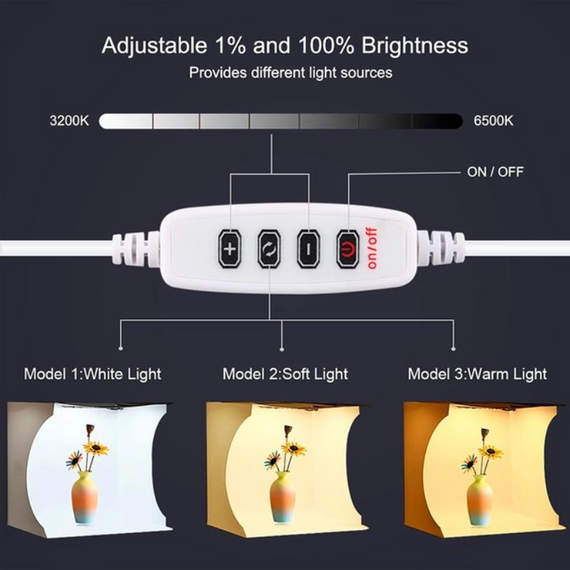 Професійний фотобокс для фотографій, Фотобокс для творчих фотографій   знижка | Зображення 7
