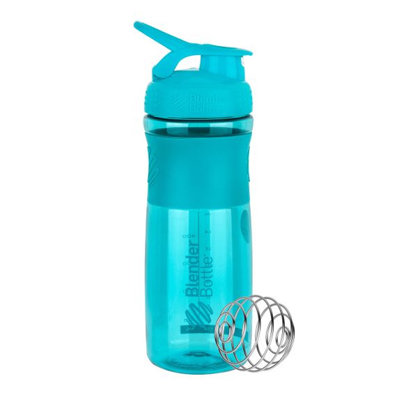 Шейкер спортивний (пляшка) BlenderBottle SportMixer Flip 28oz/820ml Teal | Зображення 8