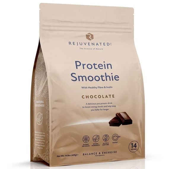 Замінник харчування Rejuvenated Protein Smoothie 420 g /14 servings/ Dark Chocolate