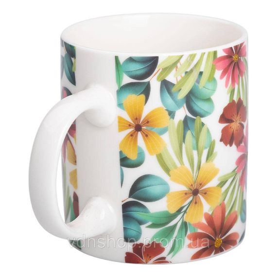 Кружка фарфоровая с рисунком 400 (мл) для чая и кофе RX-N240472R | Зображення 1