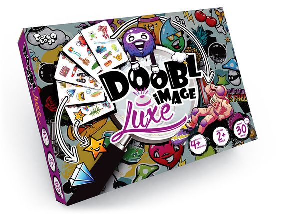 Настільна гра "Doobl Image Luxe", DBI-03-01 Danko Toys, в коробці (4823102809403)