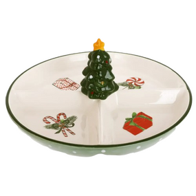 Менажниця керамічна Зимова казка 28*28*11см