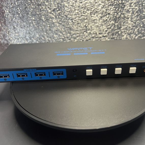 HDMI VPFET KVM Switch 4x1 VP-SW240 для чотирьох моніторів | Зображення 3