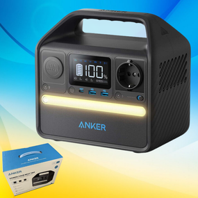 Портативна зарядна станція Anker 521. 256 ВТ*г. 80000mAh. Станция зарядная. Офіційна гарантія
