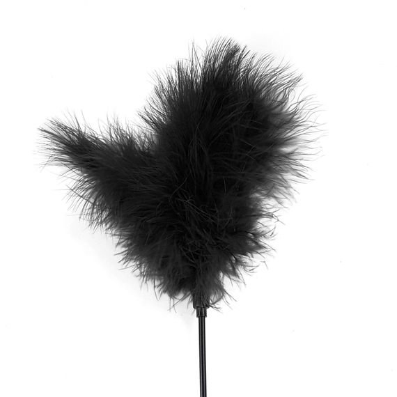 Лоскітка перо молодого індика Art of Sex - Feather Paddle, Чорний | Зображення 1