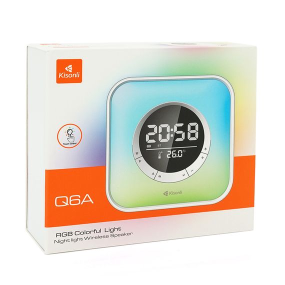 Колонка Kisonli Q6A Bluetooth 5.0, 1х5W, 3600mAh | Зображення 1