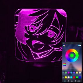 Акриловий світильник-нічник керування з телефона Юмено Кьюсаку tty-n001842