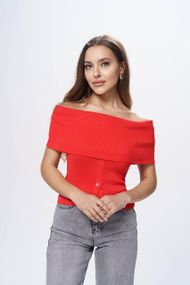 Футболка жіноча Charm колір червоний