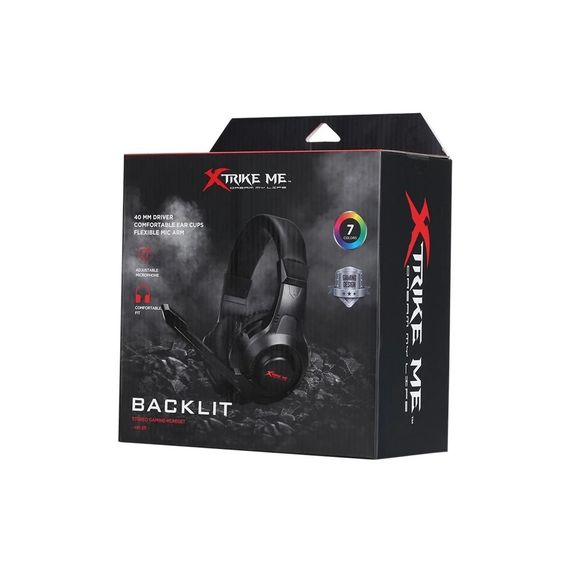 Навушники Xtrike ME HP-311 Rainbow Black (HP-311) | Зображення 3