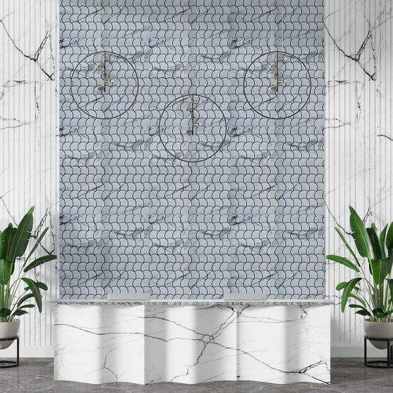 Самоклеюча PET мозаїка 300х300х4мм SW-00001666 | Зображення 9