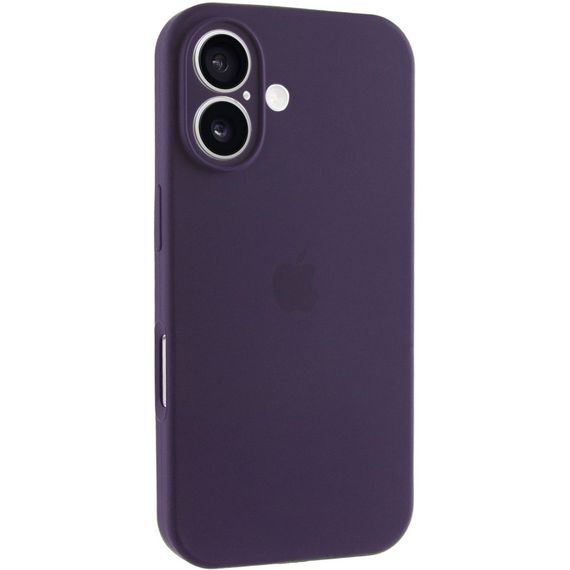 Чохол Silicone Case Full Camera Protective (AA) для Apple iPhone 16 Plus (6.7") Фіолетовий / Elderberry