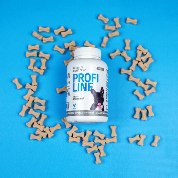 ProVET Профілайн Віталіті харчова добавка для собак з протиалергічною дією 100 табл | Зображення 1