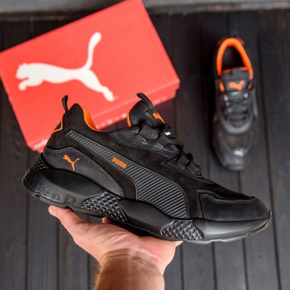 Кросівки демісезонні Puma чорні | Зображення 8
