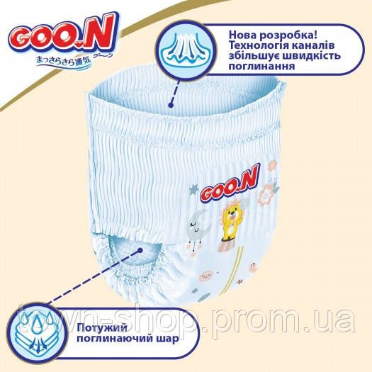 Трусики-подгузники Goo.N Premium Soft для детей (M, 7-12 кг, 50 шт) | Зображення 3