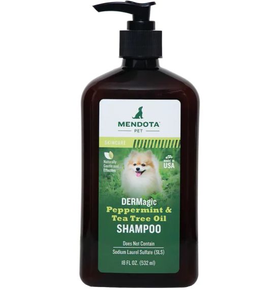 DERMagic шампунь с маслом мяты и чайного дерева,  peppermint & tea tree oil shampoo
