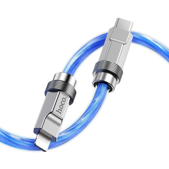 USB Hoco U113 Solid PD20W Silicone Type-C to Lightning | Зображення 8