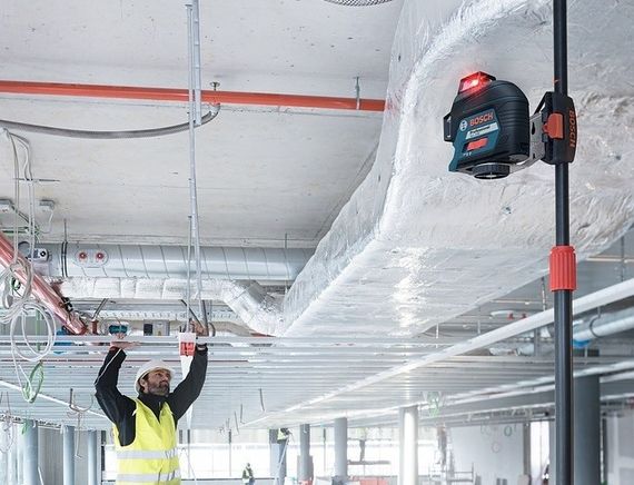 Нивелир лазерный Bosch GLL 3-80, ± 0.3 мм/м, до 30 м, с приемником 120м, 0.82 кг (0.601.063.S00) | Зображення 3