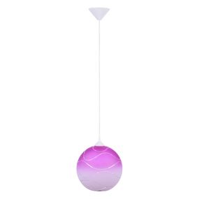Люстра подвесная модерн E27 60W Pink (KL-215S/1)