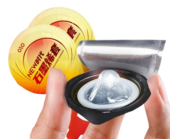 Презервативы Olo с гиалуроновой кислотой и графеном 001 ( упаковка 10шт) sexstyle | Зображення 1